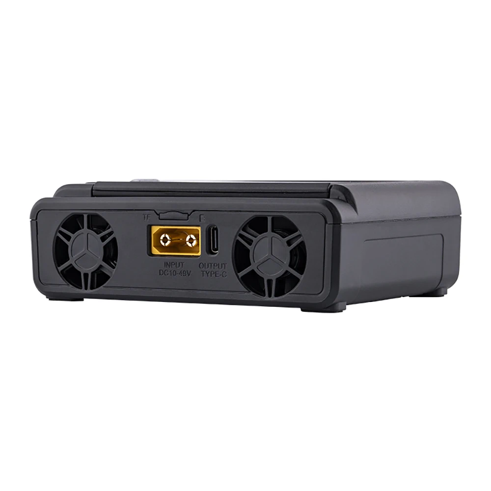 ToolkitRC M8D 800W 2*30A Scaricatore caricabatterie CC touch screen a doppio canale per batteria Lipo LiHV LiFe Lion 1-8S