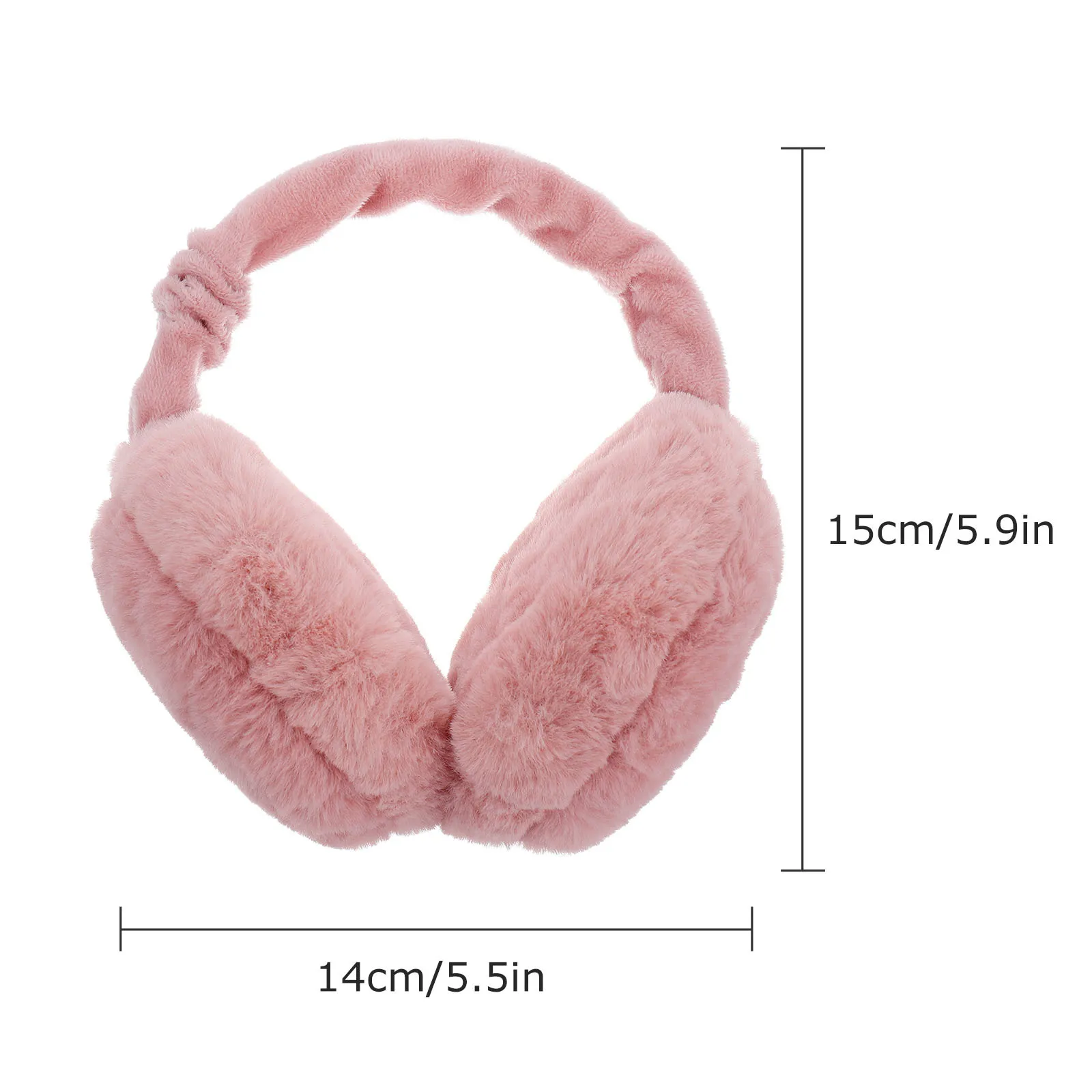 1 pièces couvre-oreille de cyclisme Durable chaud cache-oreilles confortable pour l'hiver temps froid femmes filles cache-oreilles à la mode élégant