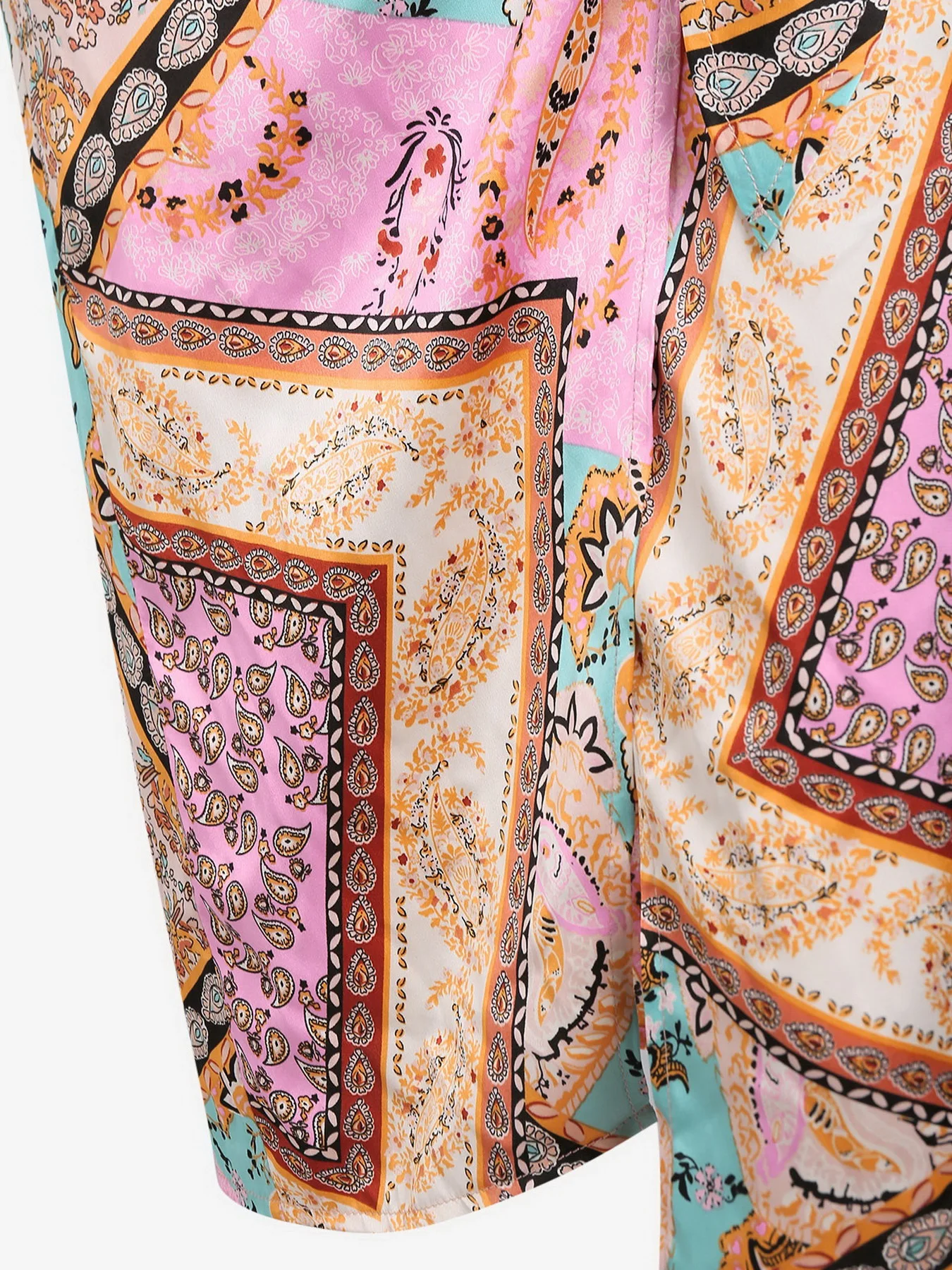 ZAFUL Midi Skirt Printed Skirt Women Skirt Collage Print Skirt Allover Print Resort Wear traf Skirts traffic  women 2024