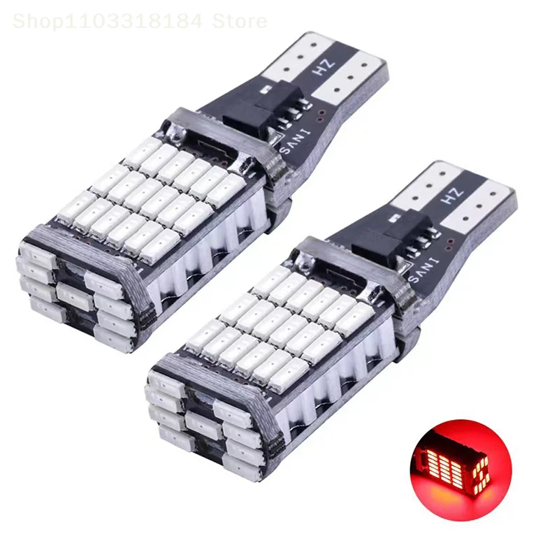 6 pezzi T15 W16W 921 912 T16 T10 902 lampadine a LED 45SMD 4014 luce a led super luminosa 1200LM sostituire per auto luce di retromarcia bianca