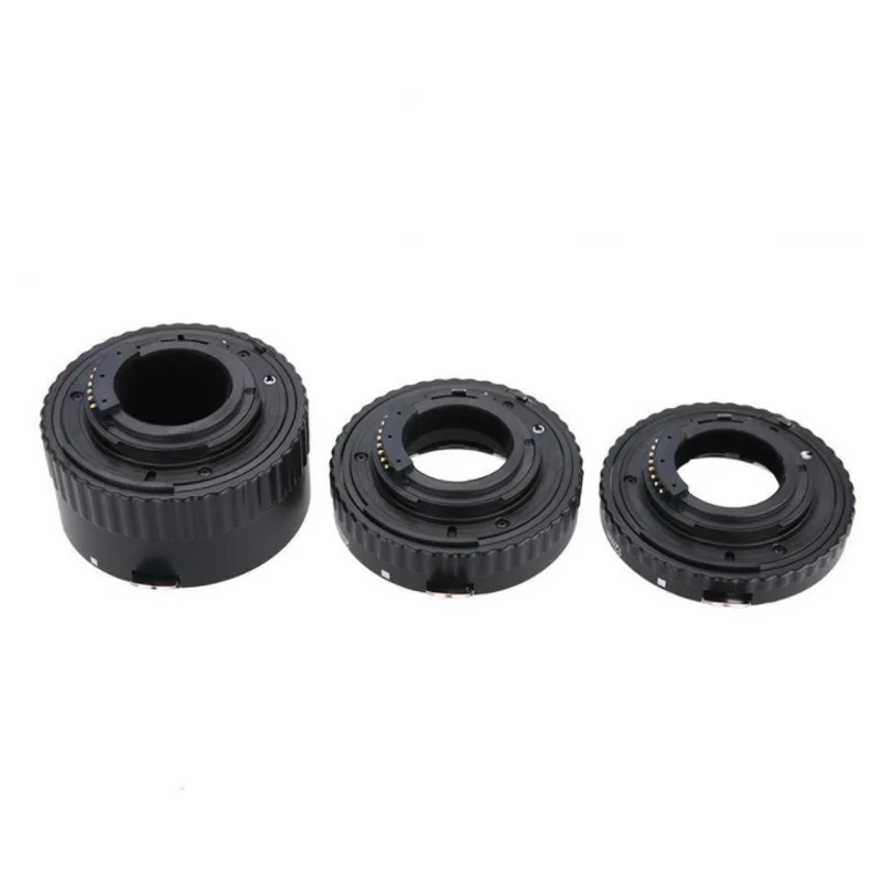 Auto Focus Macro Extension Tube 12mm+20mm+36mm Close-up Adapter Ring Compatible with For Nikon F-mount DSLR Cameras
