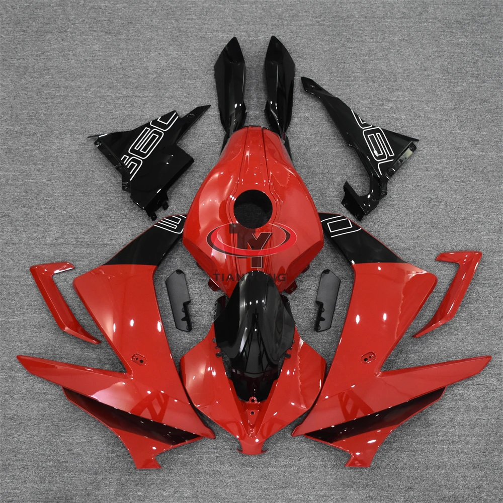 Motorcycle For Triumph Daytona 660 2024 2025 Full Fairing Kit Bodywork Injection Cowling Bright red black letter gradient print