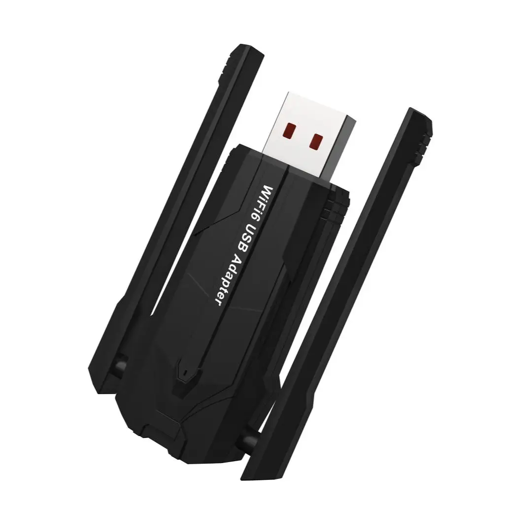 Wireless USB WiFi Adapter Wifi6 2.4g 5GHz, Plug and Play for PC, High-Speed Internet Connectivity, Compatible with All Pcs