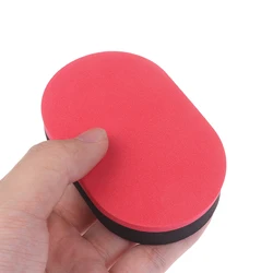 Limpiador portátil de raquetas de tenis de mesa, herramienta para quitar el polvo, paleta de goma, borrador de esponja, toallitas para paletas, color rojo, 1 unidad