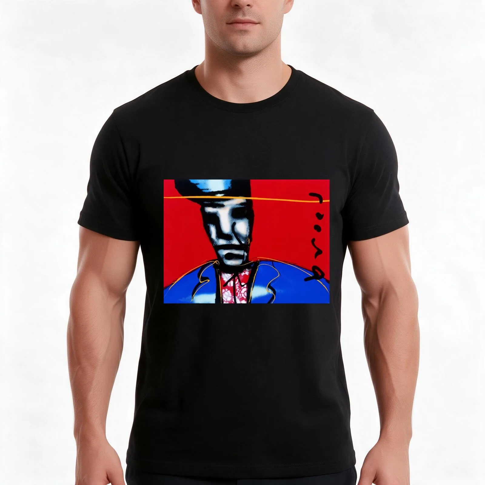 Herman Brood Schilderij T-Shirt Summer Casual Cotton Tee Oversized Streetwear Tops Vintage Graphic Print Unisex Men Women