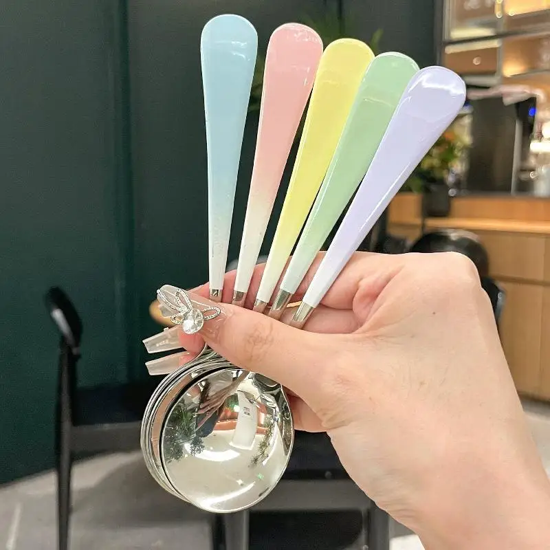 Portable Stainless Steel Cutlery Set With Box - Spoon Chopsticks Student Travel Korean Style Kitchen Supply view 3