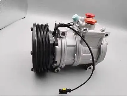 AC Compressor Air Conditioning Pump Replacement Part for Excavator Harvester Construction Agricultural Machinery Spare Parts