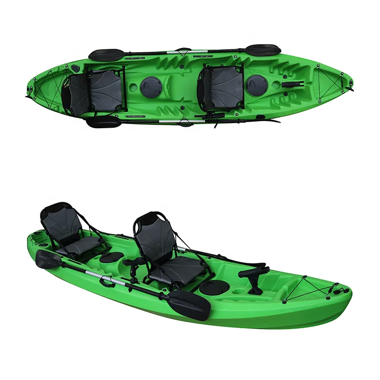 Vicking New Double Kayak Sale Plastic Boat Fishing Sea 2 Seats Canoe Family Kayak