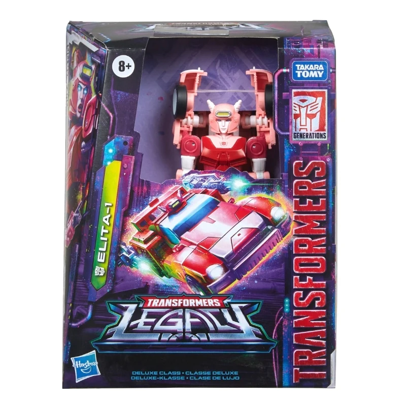 In Voorraad Klassieke Takara Tomie Transformatoren Speelgoed Erfenis Deluxe Klasse Elita-1 12Cm Cybertron Autobots Action Figures Collectible