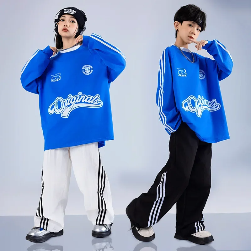 Trajes de espectáculo de skate, trajes de escenario de hip-hop para niños, disfraces de Zumba para niñas, actuaciones de tambores, 10-12 años