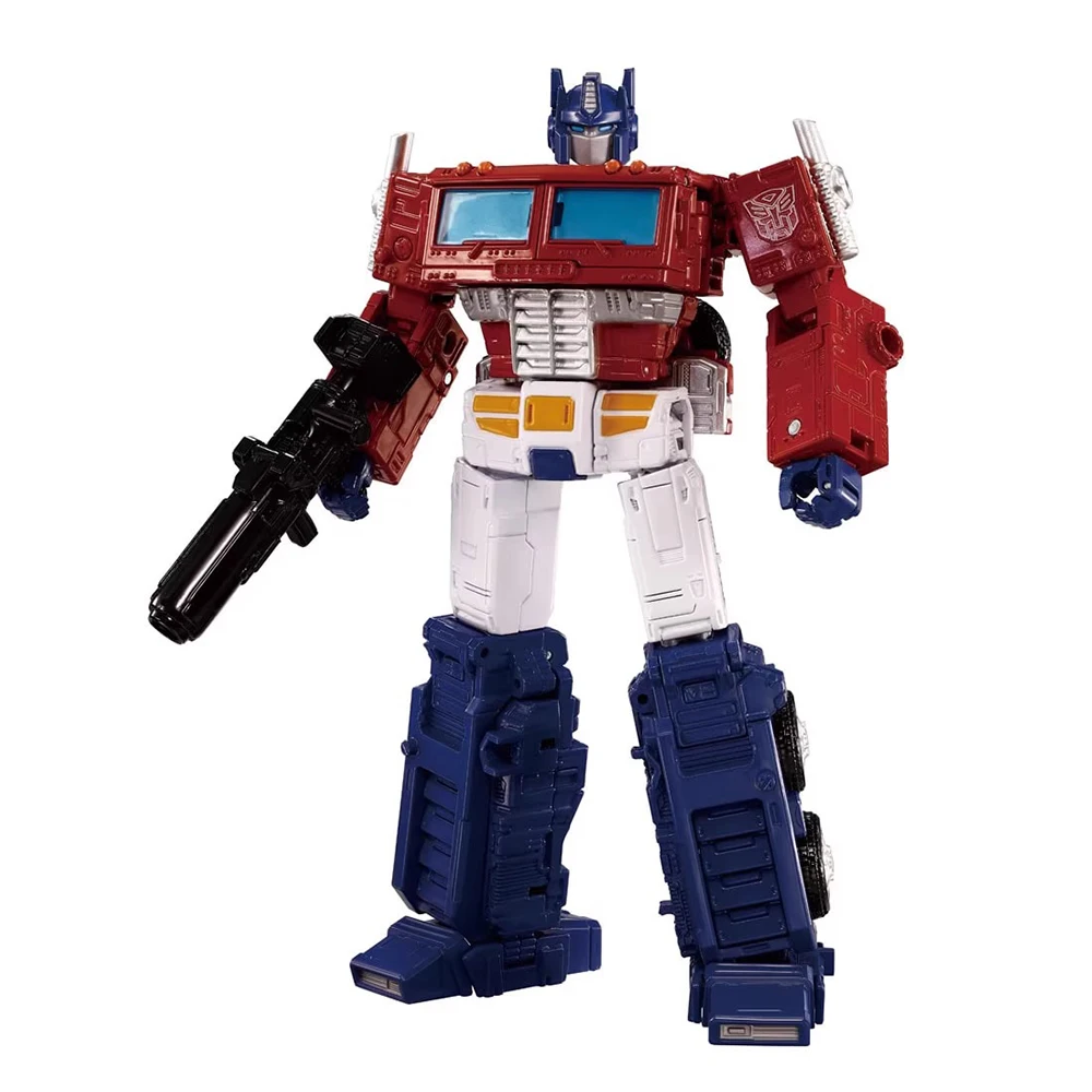 [متوفر] مجموعة ألعاب شخصيات أوتوبوت للالتقاط الدراماتيكي من Transformers Reveal (Optimus Prime، Jazz، والإطار الرئيسي) مكونة من 3 قطع