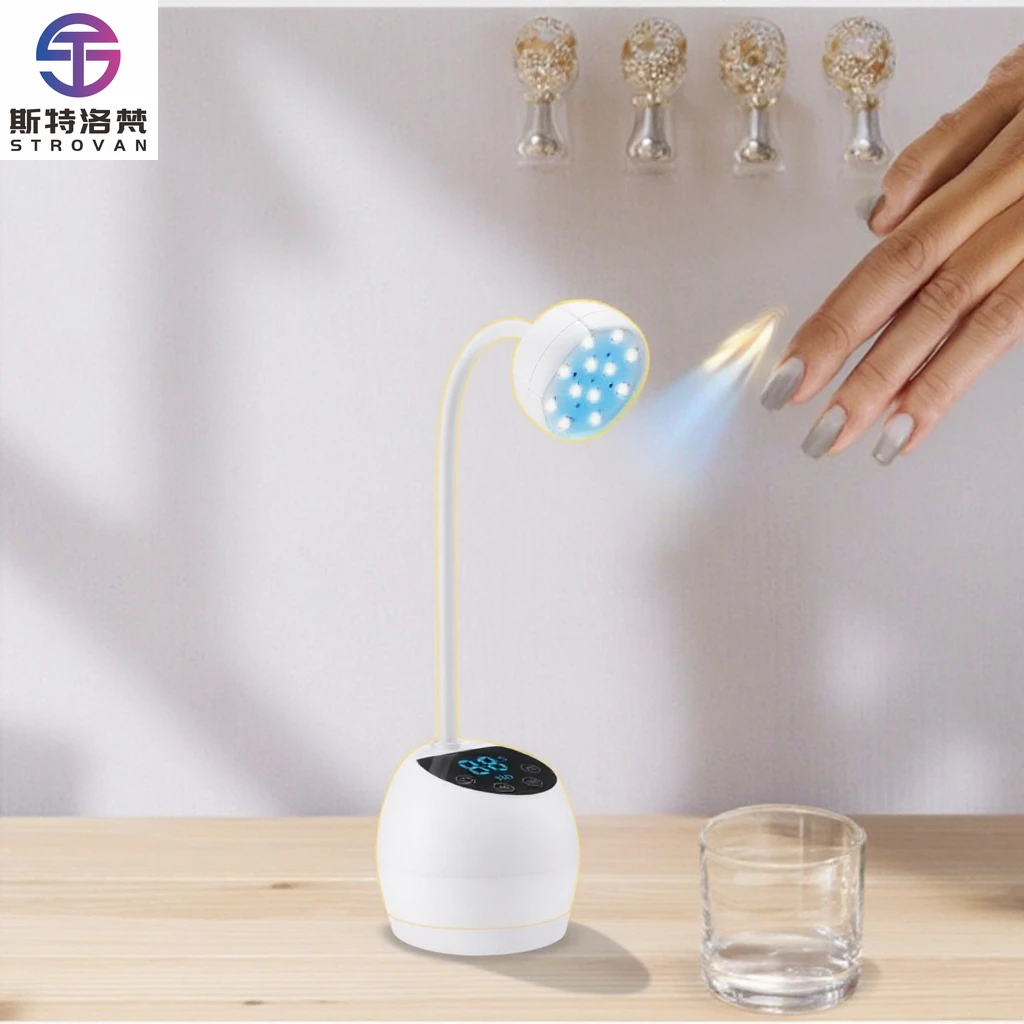 

STLF LZS Portable Rechargeable Cordless Nail UV LED Lamp with Infrared Sensor Battery Power Supply for Nail Art
