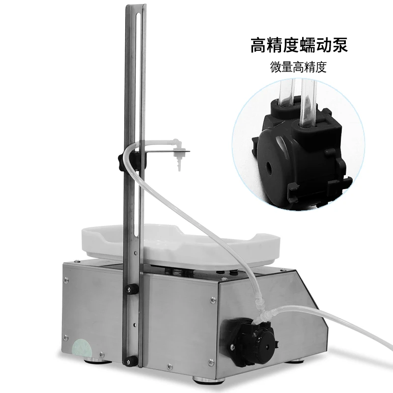 Peristaltic Pump Filling Machine Essential Oil Filler Doser Electronic Scale Weighing High Precision Small Dose High Accuracy