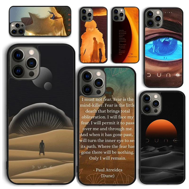 Movie Dune Soft Phone Case For iPhone 15 SE2020 14 XR XS Max 6 7 8 Plus 11 12 13 Pro Max Mini Phone Cover coque Shell Fundas