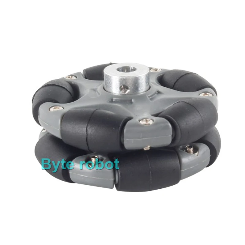 

5/20Kg Load Laifu Wheel 58/100mm Nylon Omni Wheels Rubber Roller Omni Robot for Robot Car ROS Platform Omnidirectional Motion