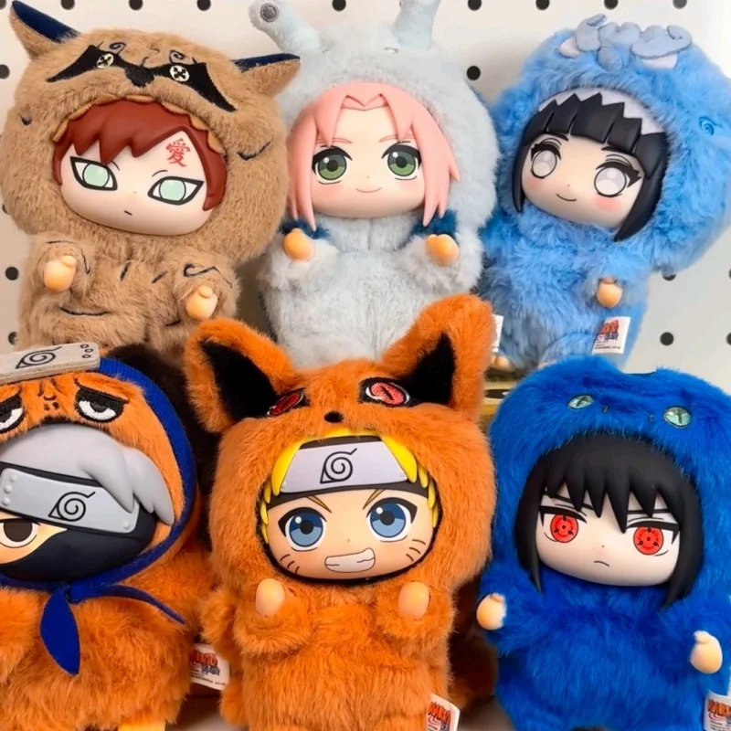

New Original Eaki Naruto Figure Naruto Blind Box Shippuden Party Series Stuffed Handmade Ornament Toy Collection Kids Gifts Toys