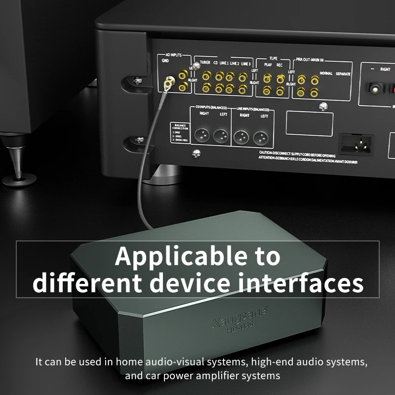 

XangsaneHD-80S Grounding box speaker power amplifier vehicle-mounted electronic black hole system purification anti-interference