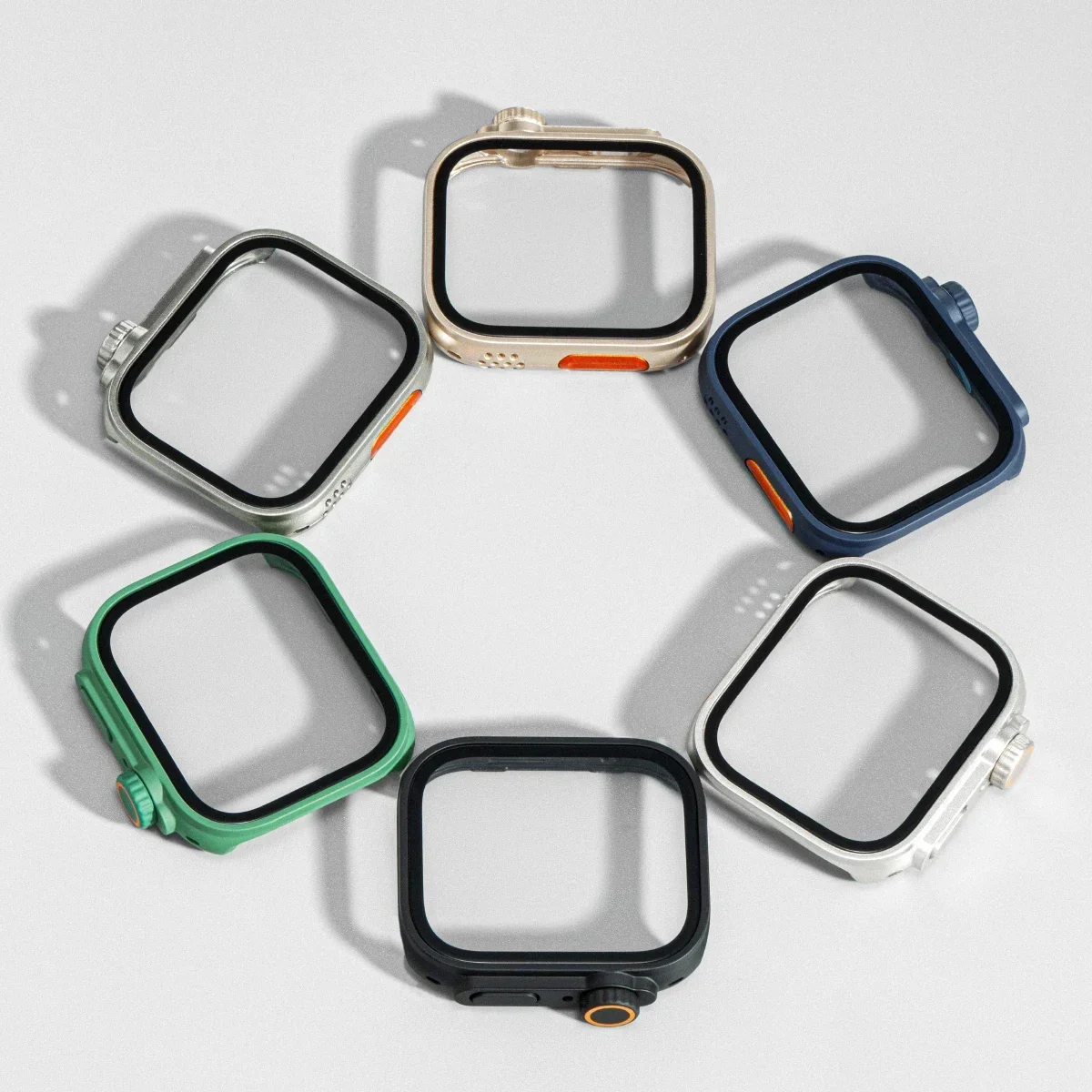 화웨이 워치핏 4 4pro용 글래스+케이스, 전체 화면 보호 강화유리 하드 PC 범퍼 케이스 (화웨이 워치핏 3 호환)