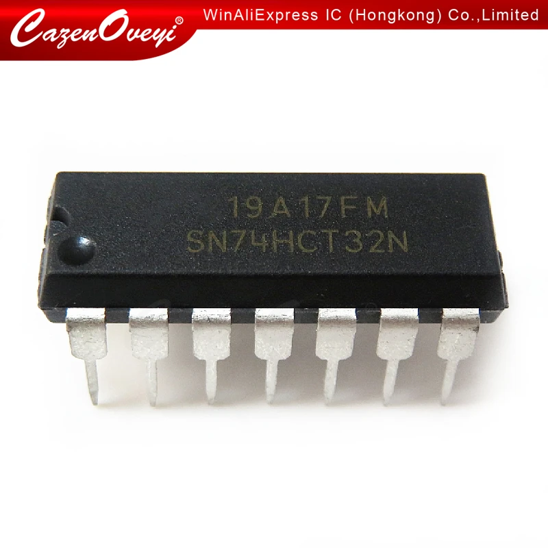 10pcs/lot 74HCT32N SN74HCT32N M74HCT32B1 74HCT32 DIP-14  chip Integrated IC New original In Stock