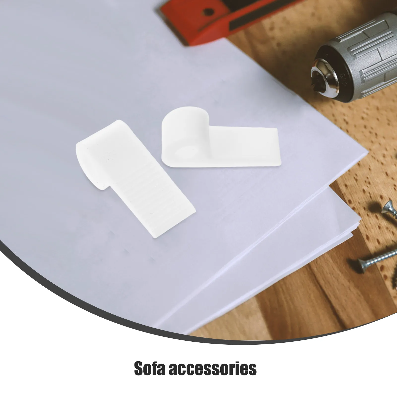 

50 шт. П-образные пружинные зажимы для диванов, соединители для секционных диванов, крепежные клипсы для обивки, комплект для ремонта мебельных пружин