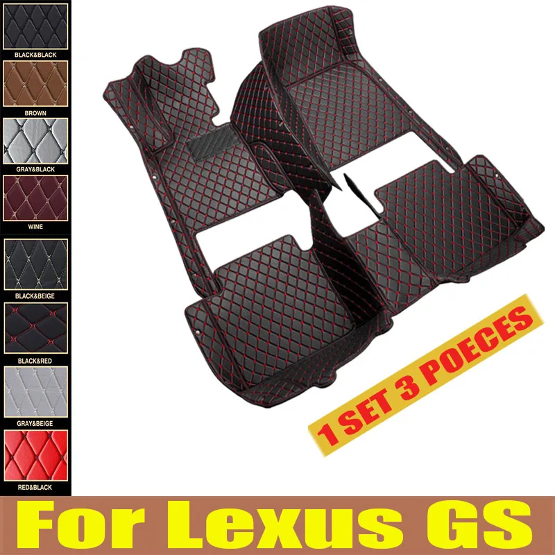 

Car Floor Mats For Lexus GS 2011 2010 2009 2008 Waterproof Carpet Rugs Custom Auto trunk mat Interior Part Replacement Product