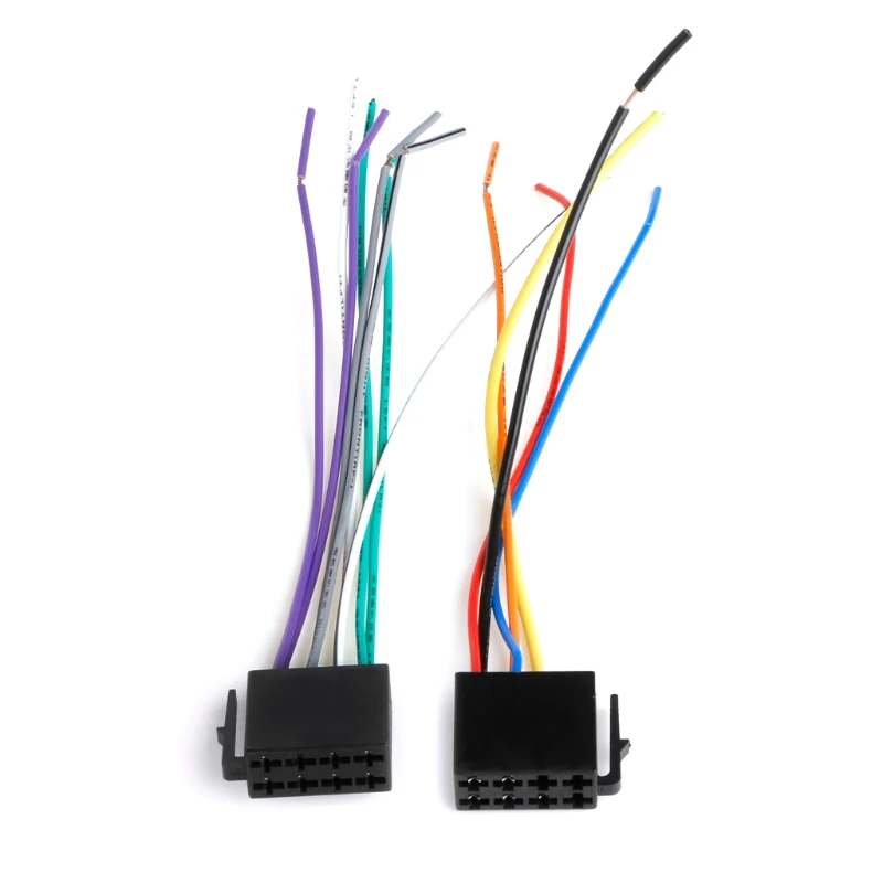 Voor Auto Universele ISO-Radio Stereo Harnas Adapter Lijn Connector Plug