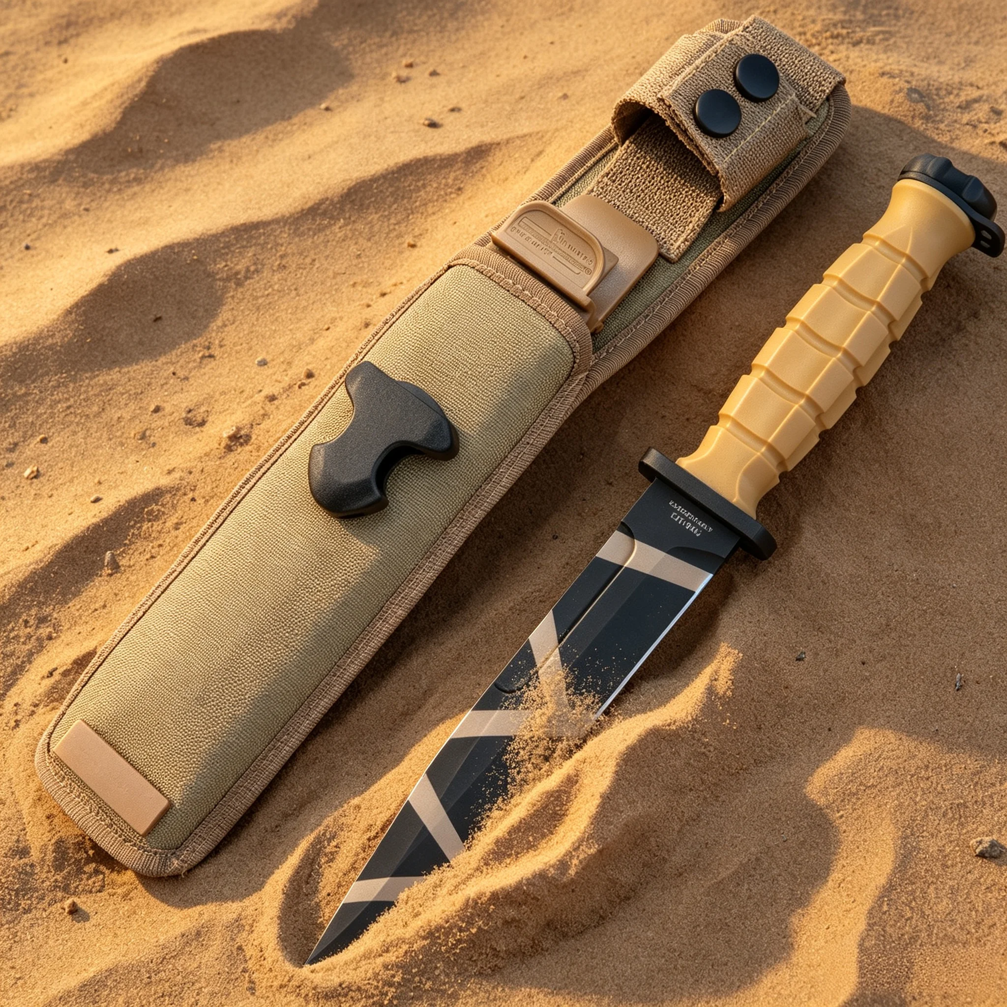 Mark II MK2.1 Multi-functional Outdoor Small Straight Knife Portable Protective Tool for Camping Made of N690 Steel