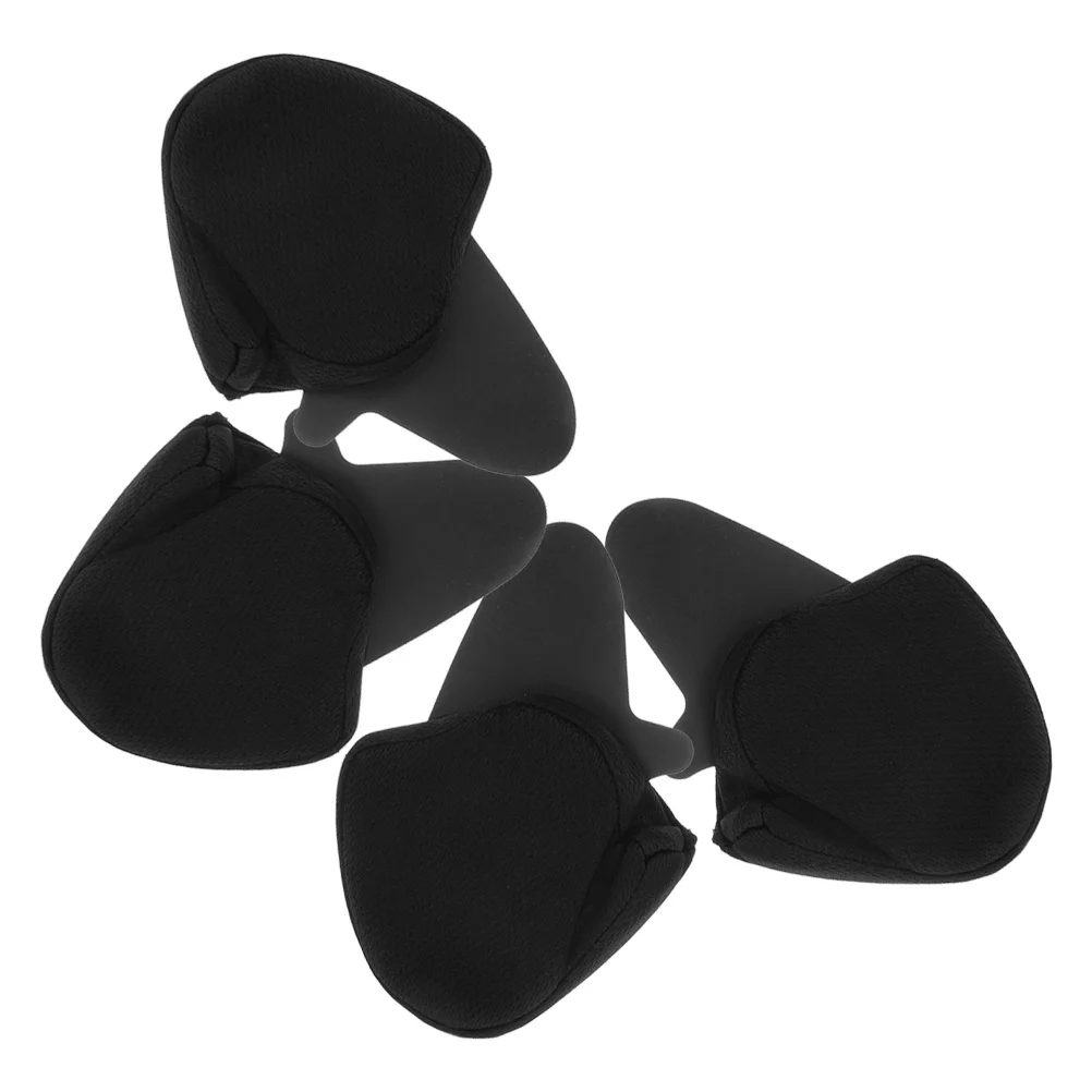 

4Pcs Ear Covers Removable Windproof Full Coverage Ear Pads Cold Weather Cycling Motorcycling Riding Protection