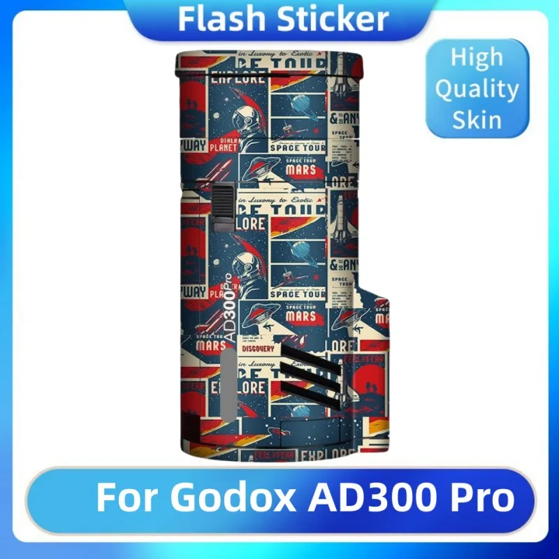 

AD300 Pro Decal Skin Vinyl Wrap Film Outdoor Flash Body Protective Sticker Protector Coat For Godox AD300Pro