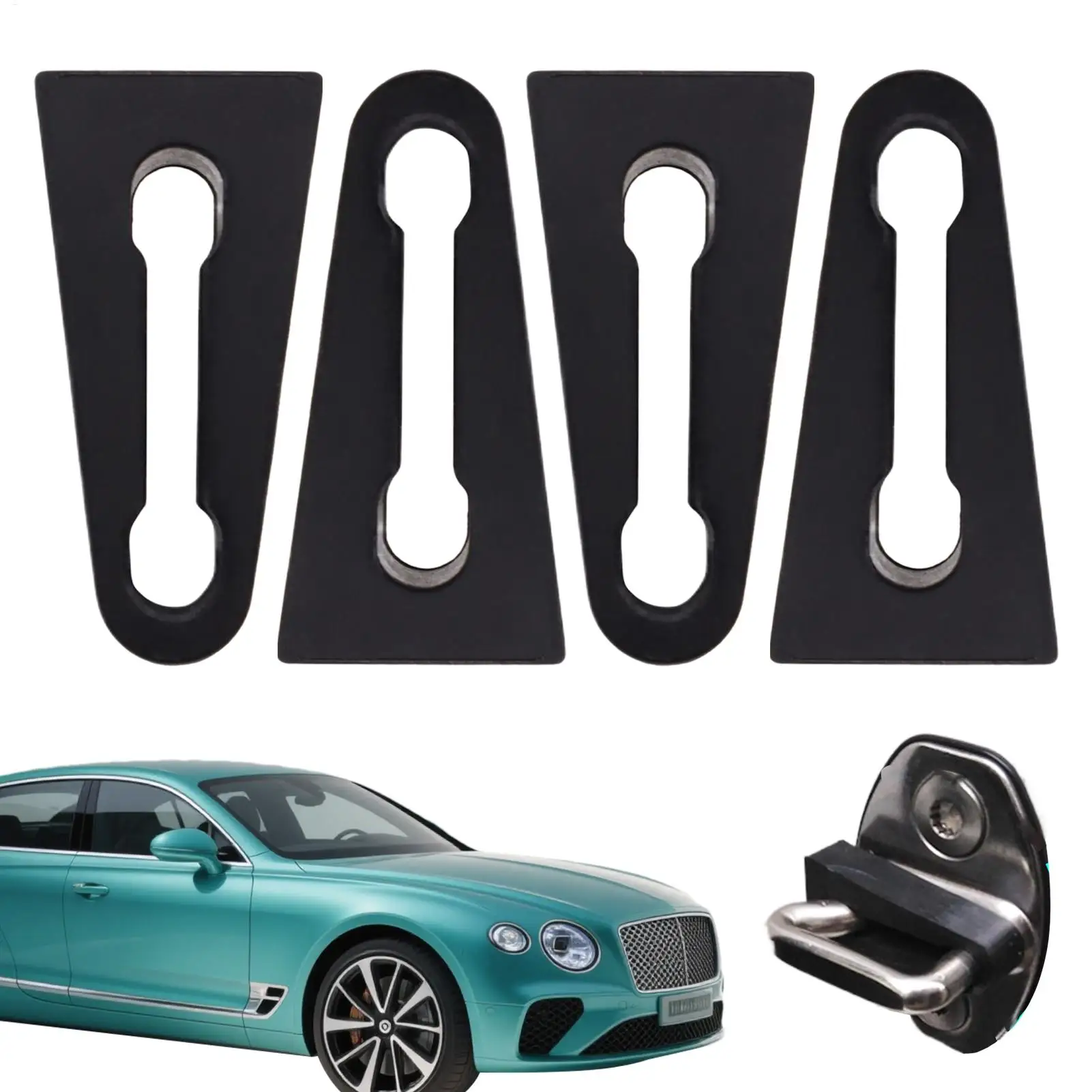 

Звуковой демпфер, дверной замок, резиновый дверной замок, амортизатор, инструмент для снижения шума, 4 шт., для грузовиков, городских поездок на работу, ежедневно