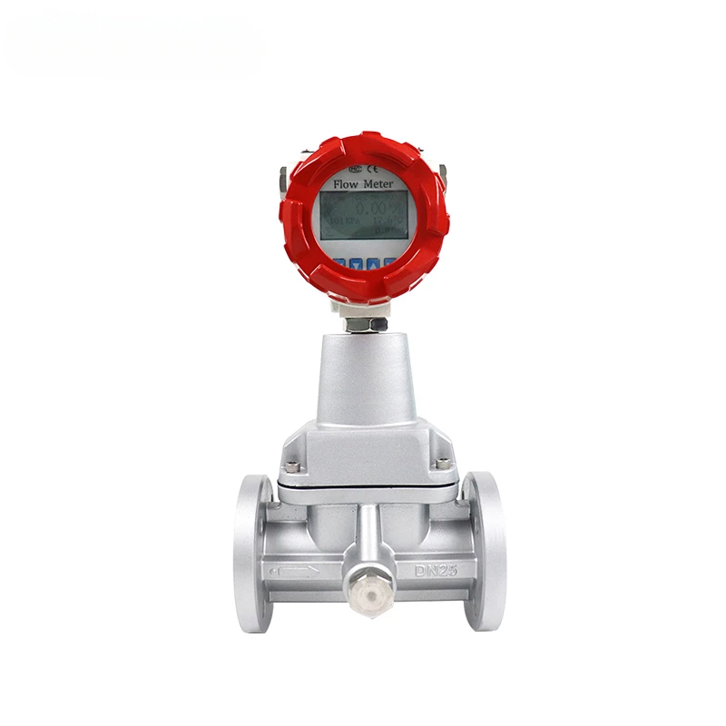 Precession Vortex Flowmeter Natural Gas Methane Air Nitrogen Oxygen Gas Flow Meters