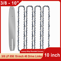 Chainsaw Chain 10 Inches Chain Rechargeable Saw Mini Electric Chainsaw Cordless Saw Carpentry Gardening Tools Electric Wood Saw