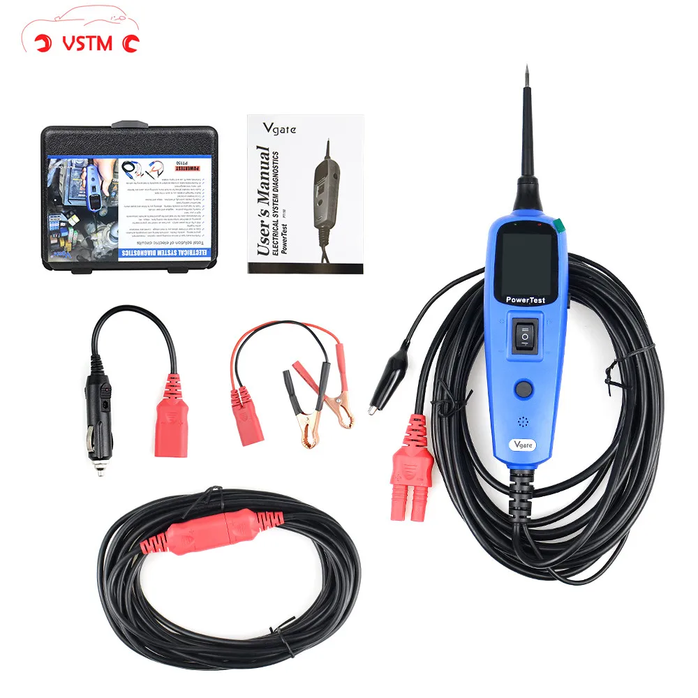 

Vgate PT150 Power Probe Function Circuit Tester Electrical System Diagnostics Tool Powerscan PT150 as Autek YD208 Au-tel PS100