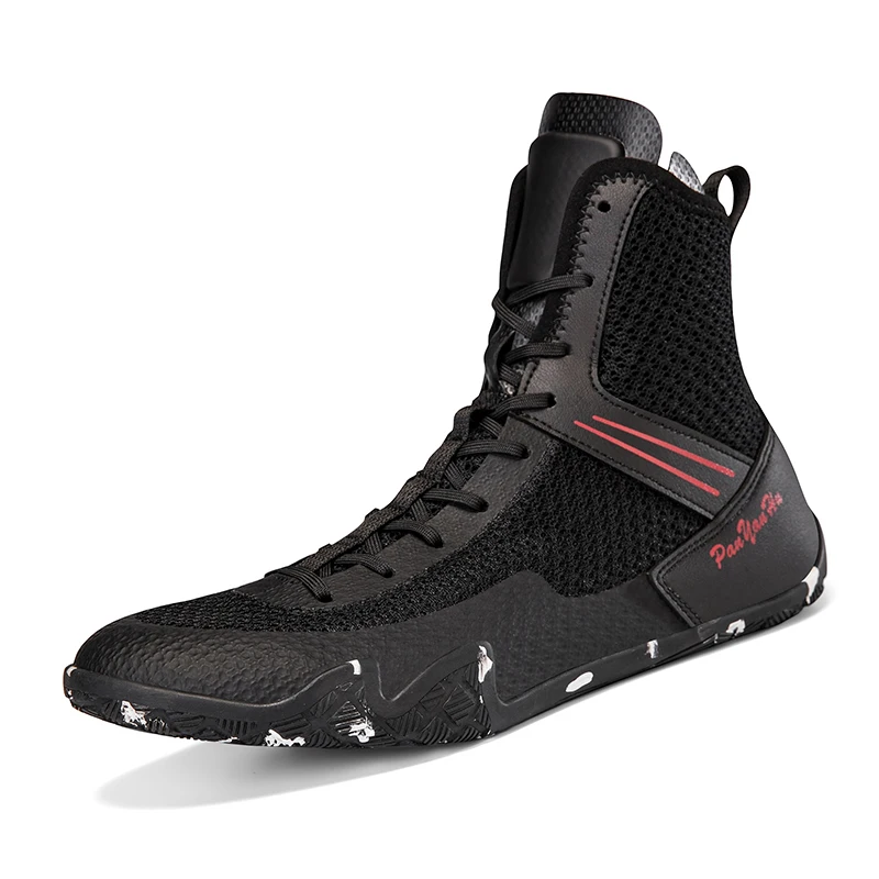 

Men's & Women's Boxing Shoes 2025 Professional Comfortable Fighting Boots Fighting Shoes Durable Wrestling Shoes