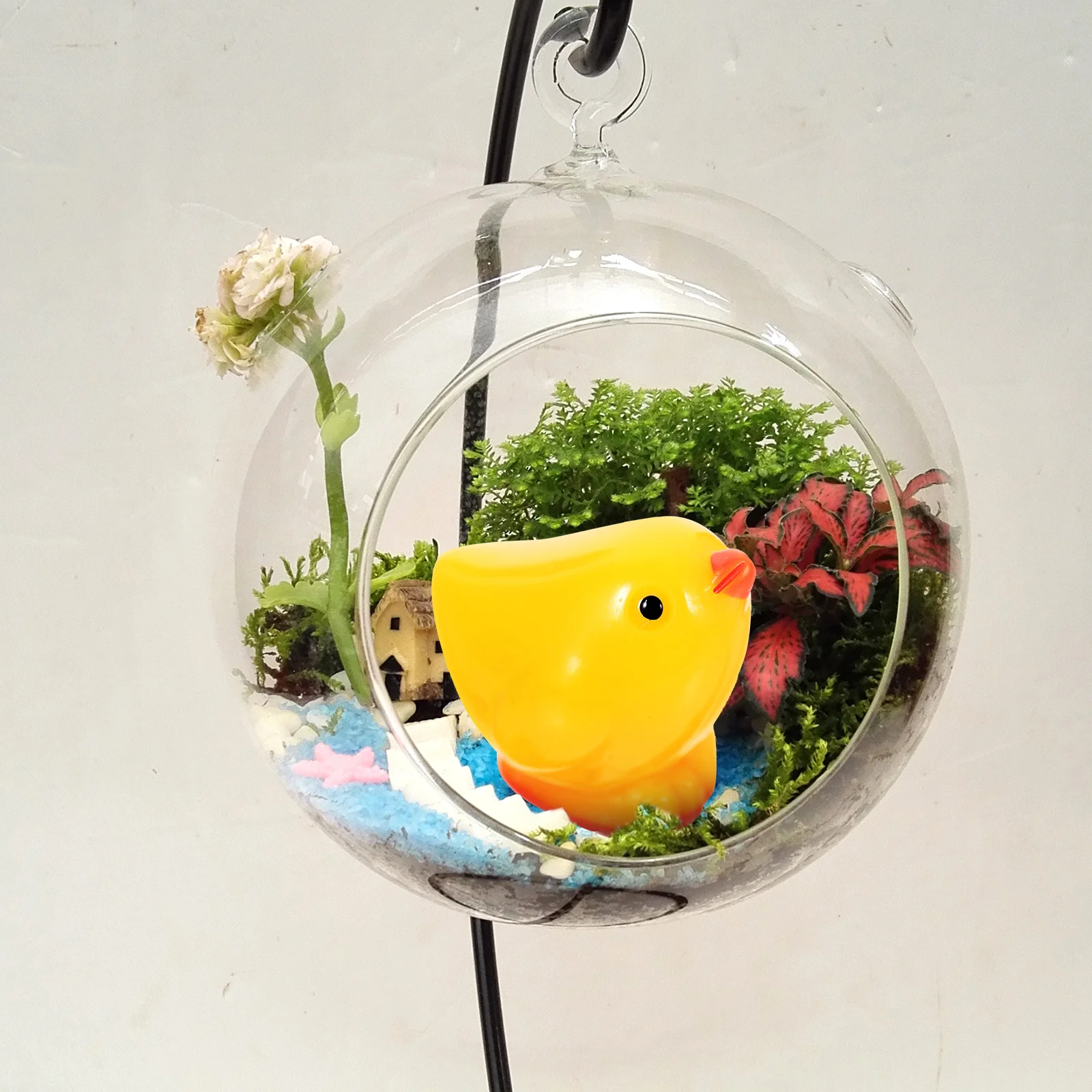 

30Pcs Mini Chicken Decorations Adorable Resin Chicks for Garden Desktop Office Bonsai Pot Decoration Mini Figurine