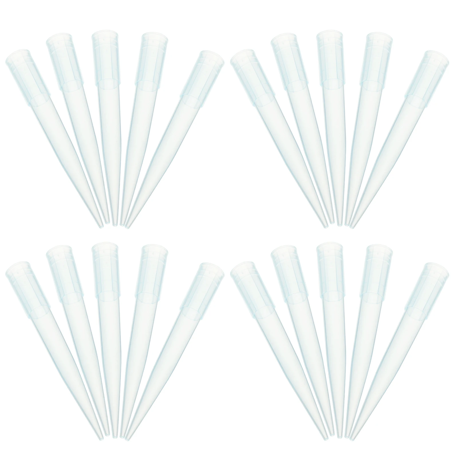 

20pcs Large Tt Glue Needles Plastic Dispensing Replacement For Epoxy Resin Glue Applicator Tools Reusable Dropper Painting