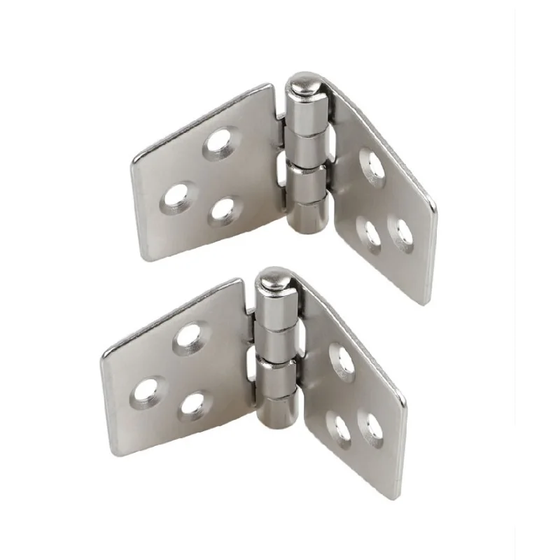 2PCS Stainless Steel Boat Hinge Strap Hinge Door Hinge For Marine Boat Yacht 76 X 40 MM Rafting Boating Accessories Boat Marine