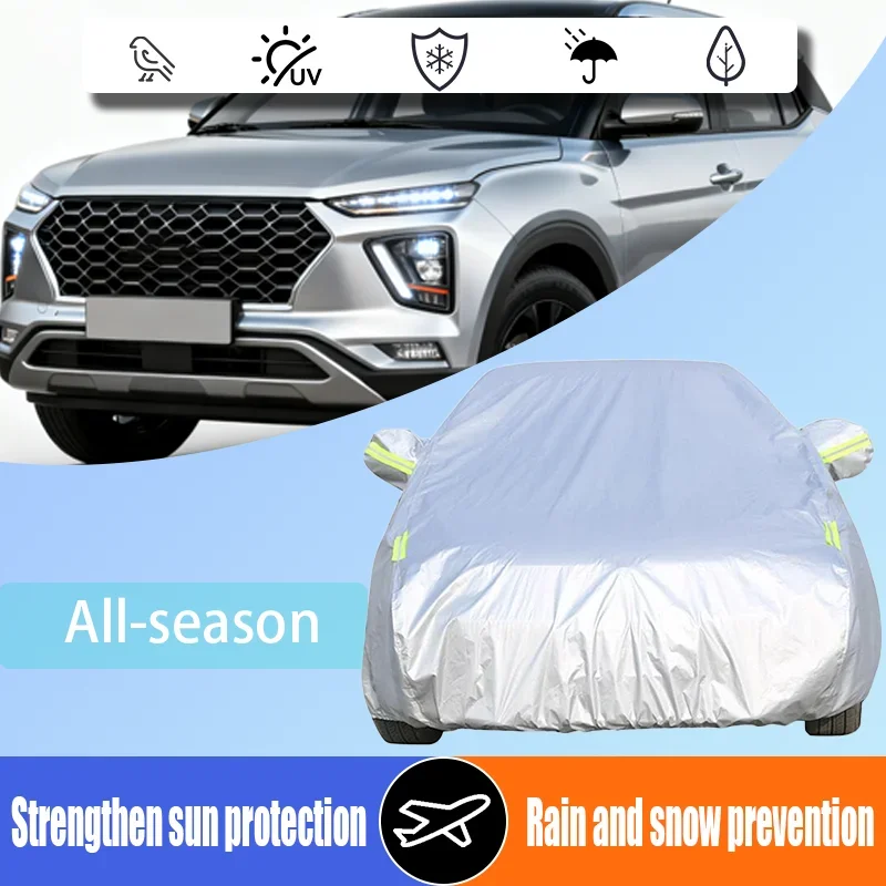 

For Hyundai Verna Celesta Elantra MISTRA SONATA IX25 IX35 Tucson Santafe Encino accent i30 thick car hoodSun and rain pro