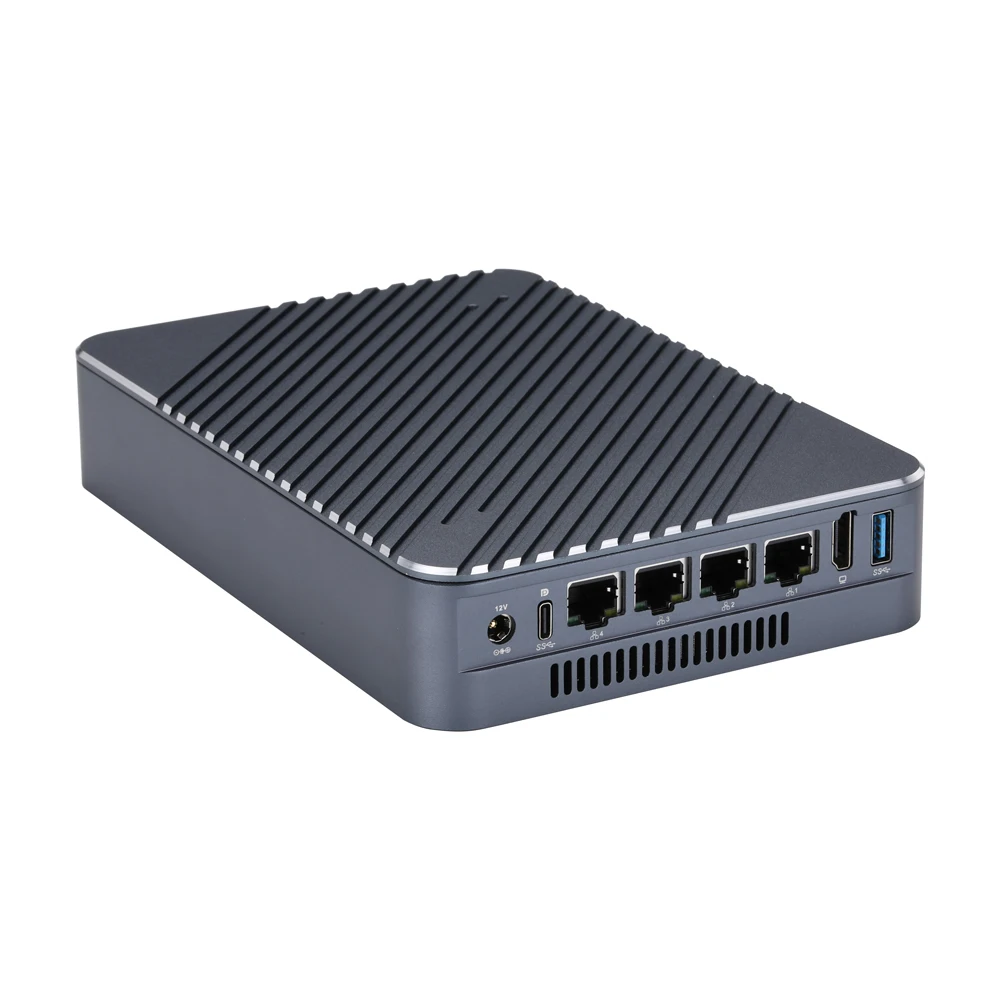 Spedizione gratuita 4 Gigabit Lan con Core I3 1115G4 i5 1135G7 I7 1165G7 Qual Core Processore Gateway Router domestico