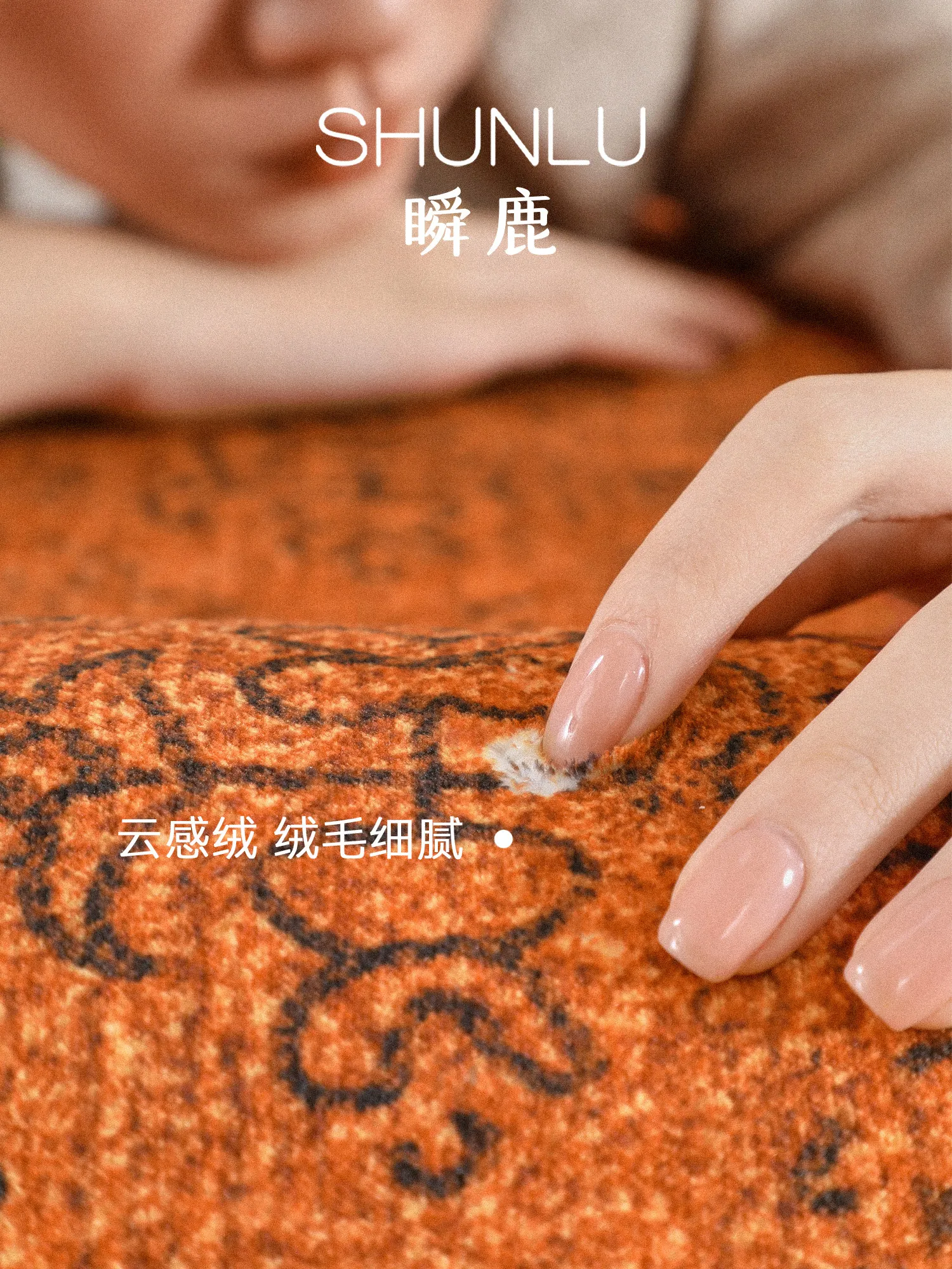 Shulu Chinese ancient Persian style living room carpet leave-in washable retro ethnic style Moroccan style bedroom bedside blank