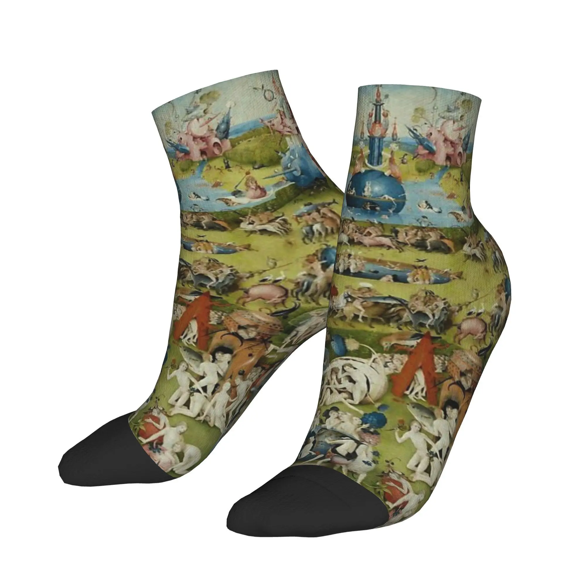 

BOSCH, иероглифон - триптих сада земных наслаждений Носки Чулки Харадзюку Всесезонные носки Аксессуары для мужчин и женщин