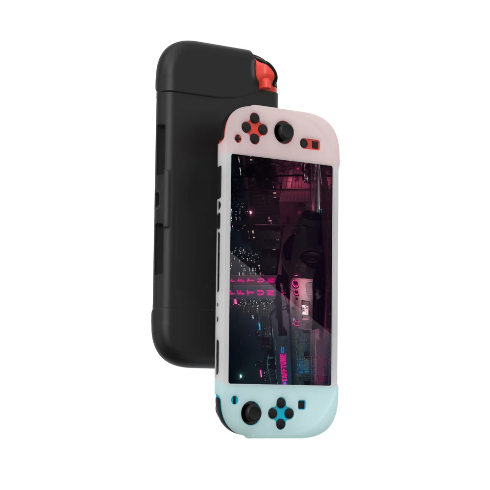Silicone Case for Switch 2 Protective Sleeve Shockproof Handheld Game Console Cover Shell Blue Red White Black