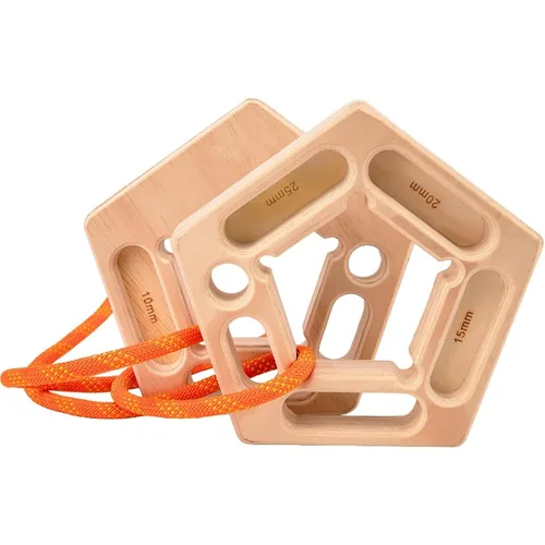 Imagen 1 del producto Tabla de Dominadas, Tabla de Escalada, Fortalecedor de Dedos, Entrenador de Antebrazos, Herramienta de Práctica, Escalada al Aire Libre