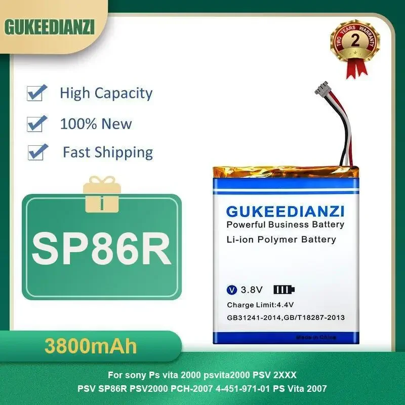 Аккумулятор SP86R 3800 мАч для sony Ps vita 2000 psvita2000 PSV 2XXX PSV SP86R PSV2000 PCH-2007 4-451-971-01 PS Vita 2007 Аккумулятор SP86R 3800 мАч для sony Ps vita 2000 psvita2000 PSV 2XXX PSV SP86R PSV2000 PCH-2007 4-451-971-01 PS Vita 2007