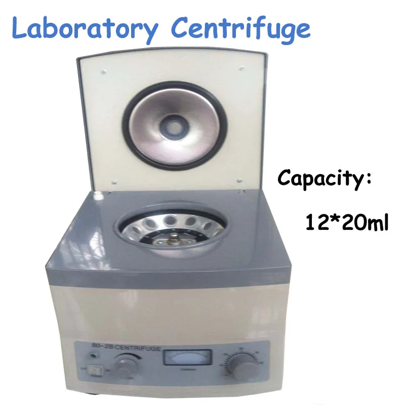 12*20ml centrífuga digital elétrica centrífuga de laboratório equipamento de teste de laboratório 80-2b