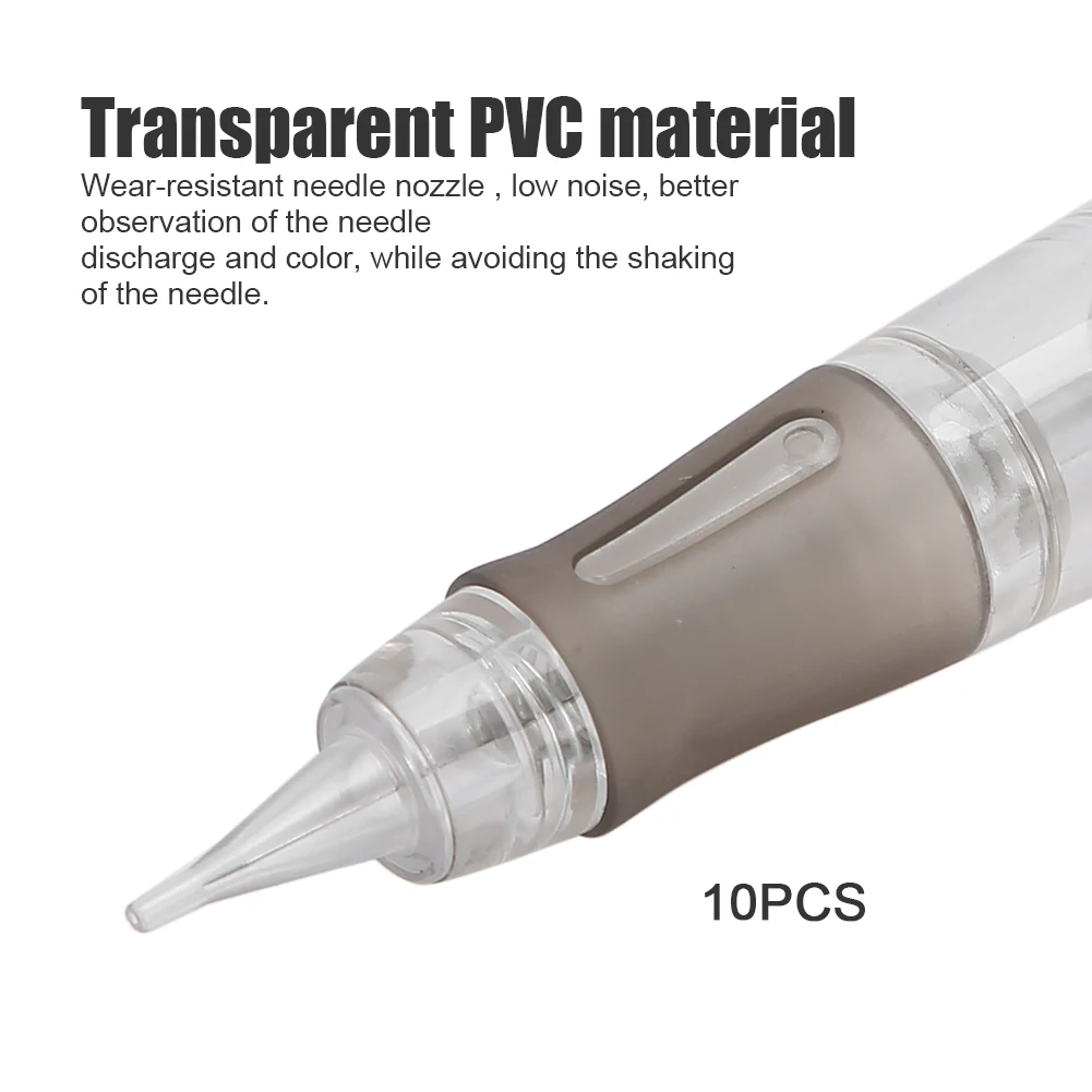 10 шт., одноразовые иглы для микроблейдинга и татуировок