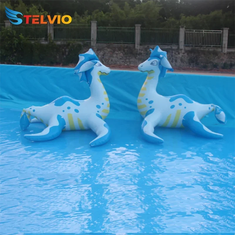 Hot sale heavy-duty PVC inflatable sea animal toys inflatable sealed sea dragon