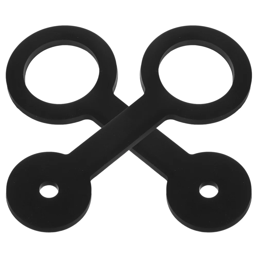 

2pcs Shower Door Travel Latch Strap Silicone Rv Door Latch For Motorhome Camper Van Trailer Bathroom Secure During Transit