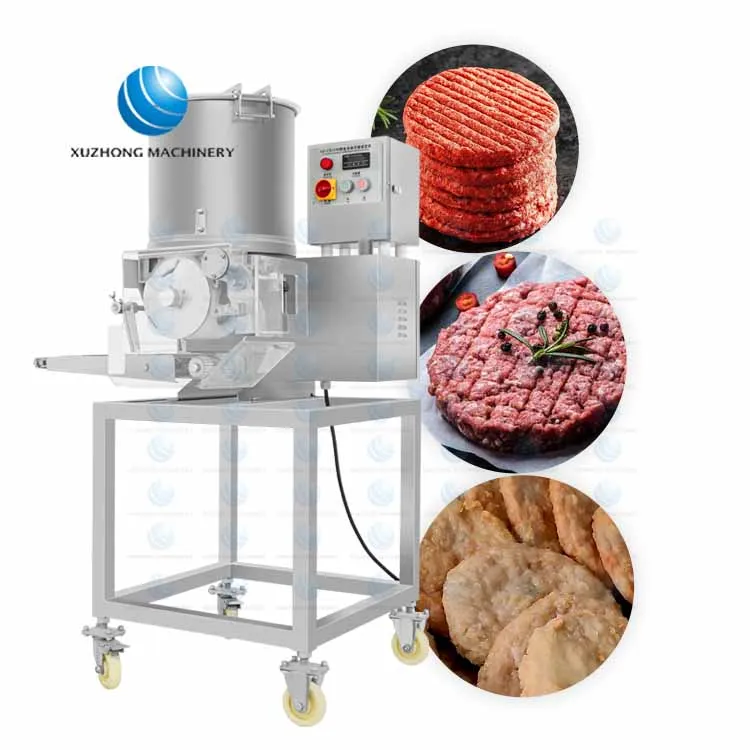 Automatic Meat Cutlets Burger Patty Machine Meat Cutlets Forming Burger Machine Meat Cutlets Product Making Machines