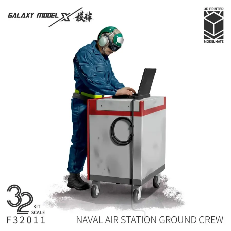 Galaxy F32011 1/32 Naval Air Station Ground Crew 3D Print Parts